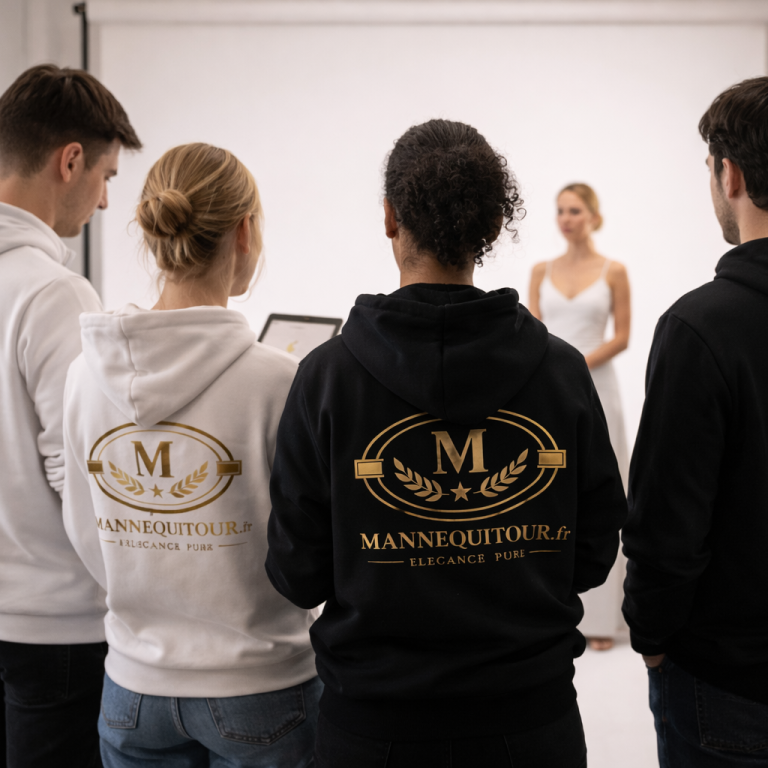 Recrutement mannequin lors d’un shooting organisé par l’agence de mannequinat MannequiTour